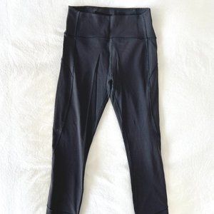 Lululemon 7/8 Black Training Legging